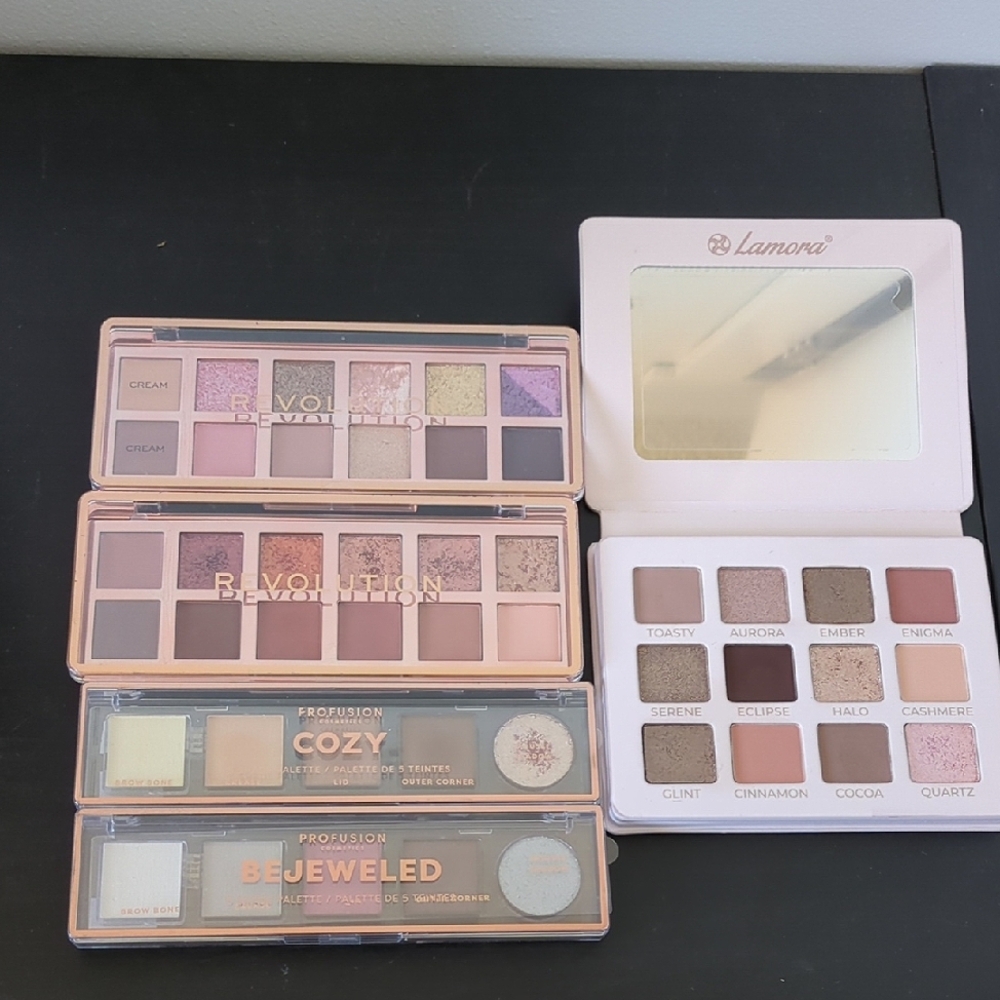 Eyeshadow palette bundle (5 pcs)